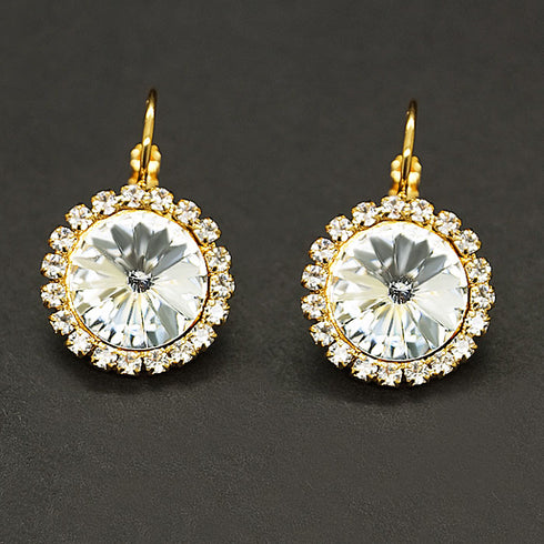 Auskari "Klaris" ar Swarovski™ kristāliem